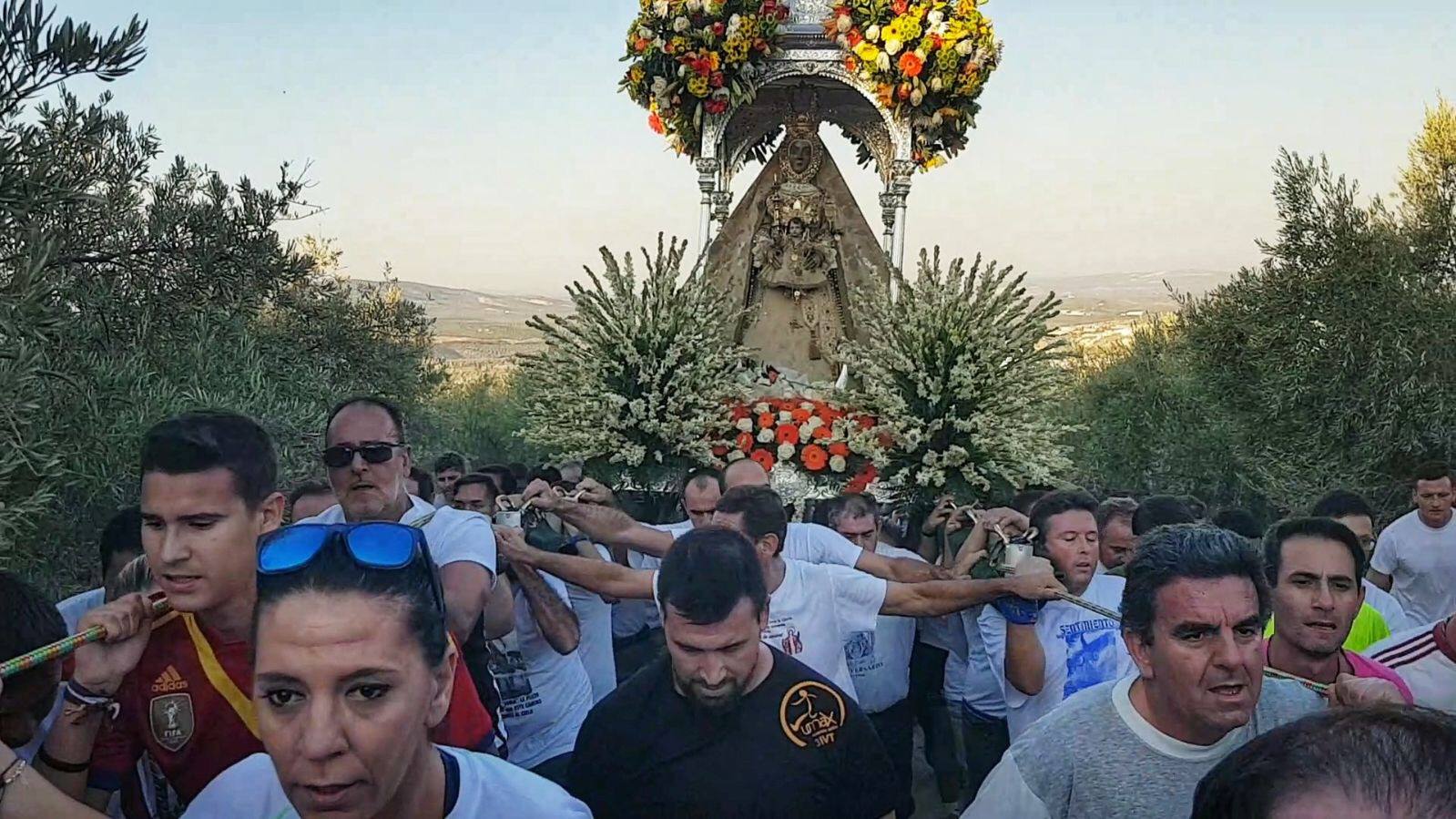 Fotos de la Subida de la Virgen de la Sierra 2017. Cabra de Córdoba